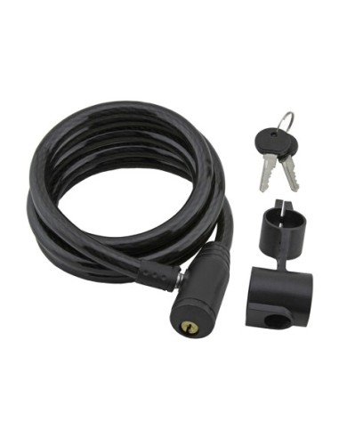 Cable Lock 10mm x 72 39706 Black.